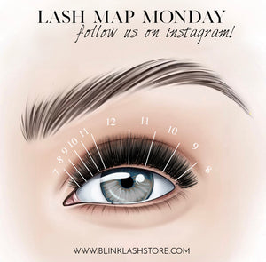 Lash Map Monday:  Reverse Cat Eye