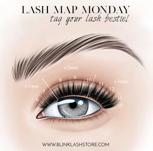 Lash Map Monday: Textured Cat Eye