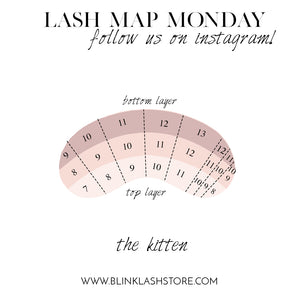 Lash Map Monday: Kitten Perfect Line