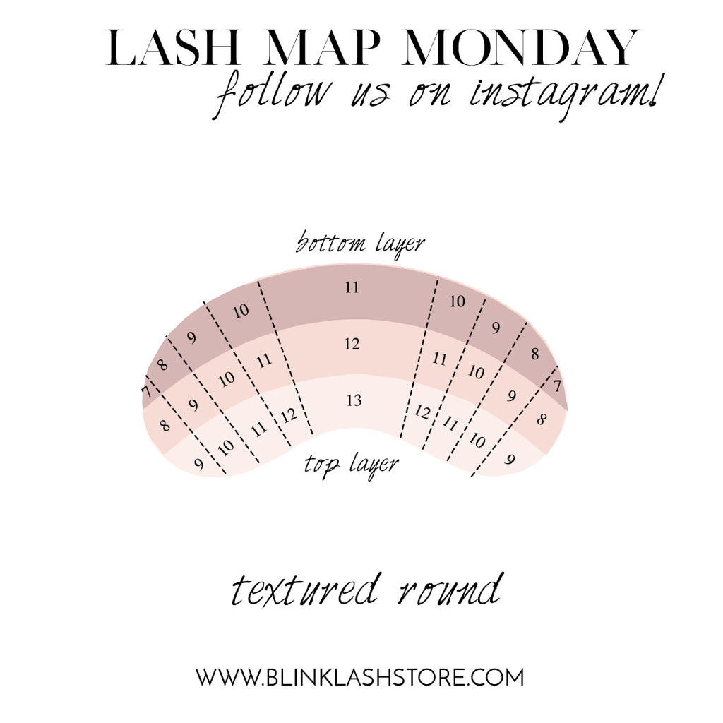 Lash Map Monday: Textured Round