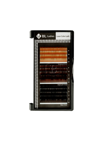 Brown Eyelash Extensions